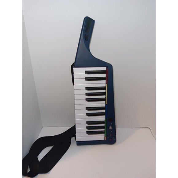 Rockband 3 Playstation Wireless Keyboard Harmonix #97161 MadCatz w/ Strap TESTED